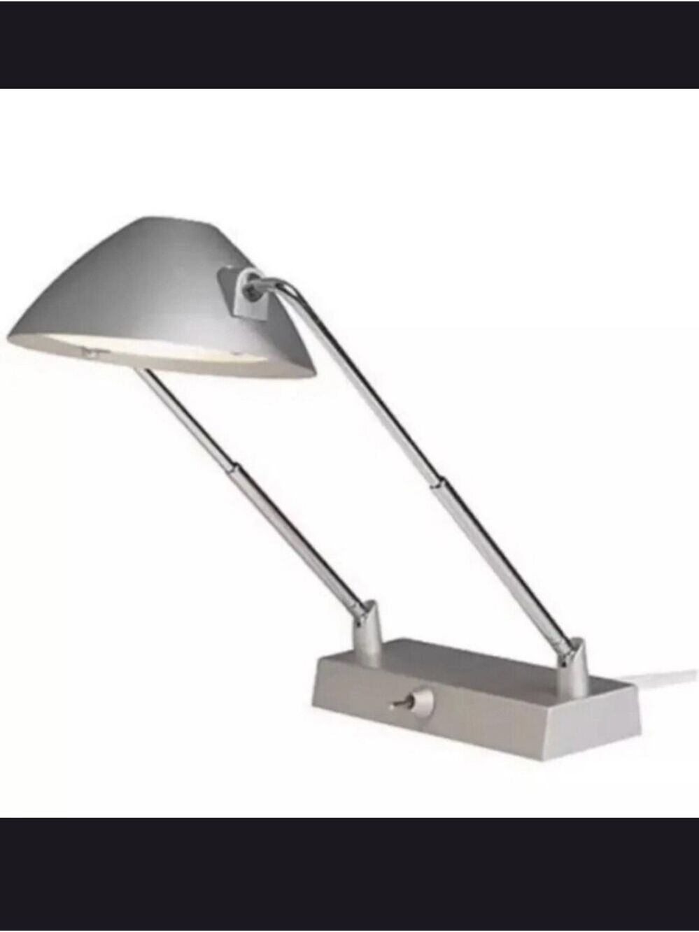 IKEA Silver Magiker Minimalist Modern Metallic Lamp, Tord Bjorklund, New In Box